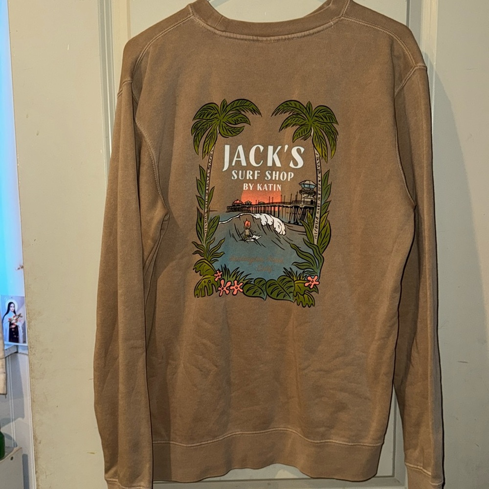 jacks surfboards x kanvas by katin sweatshirt